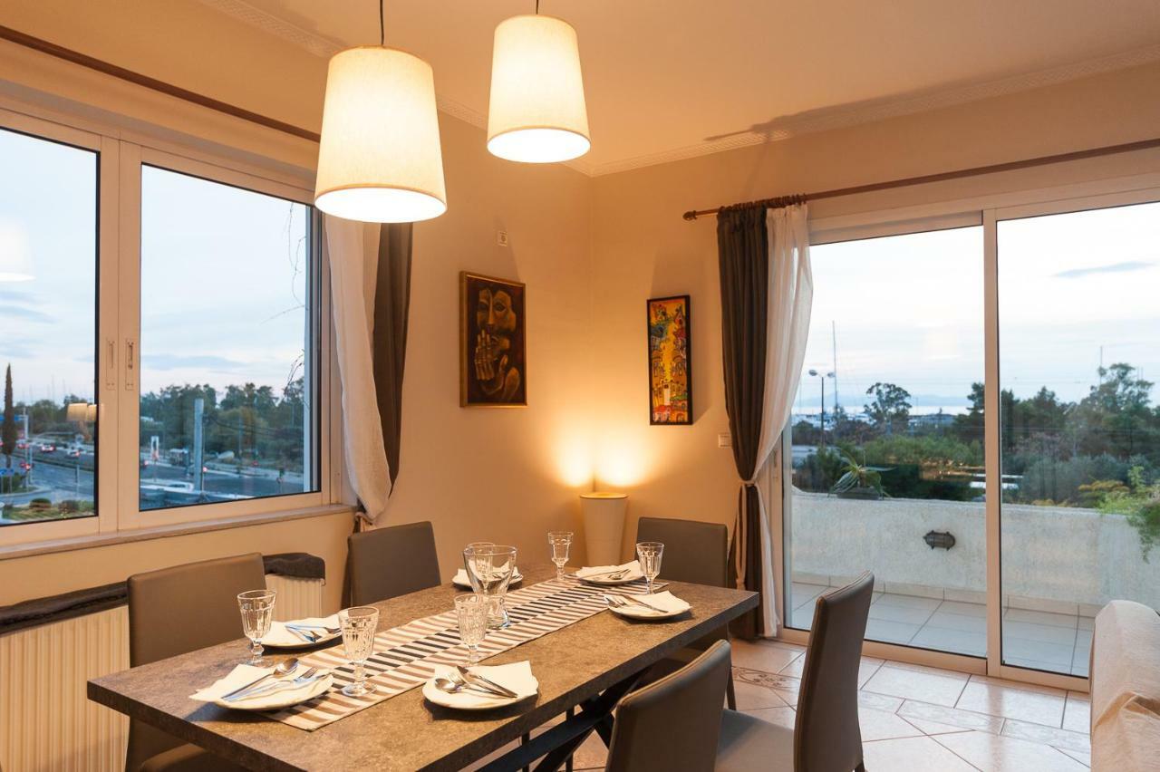 Sunset Sea View Apartment เอเธนส์ ภายนอก รูปภาพ