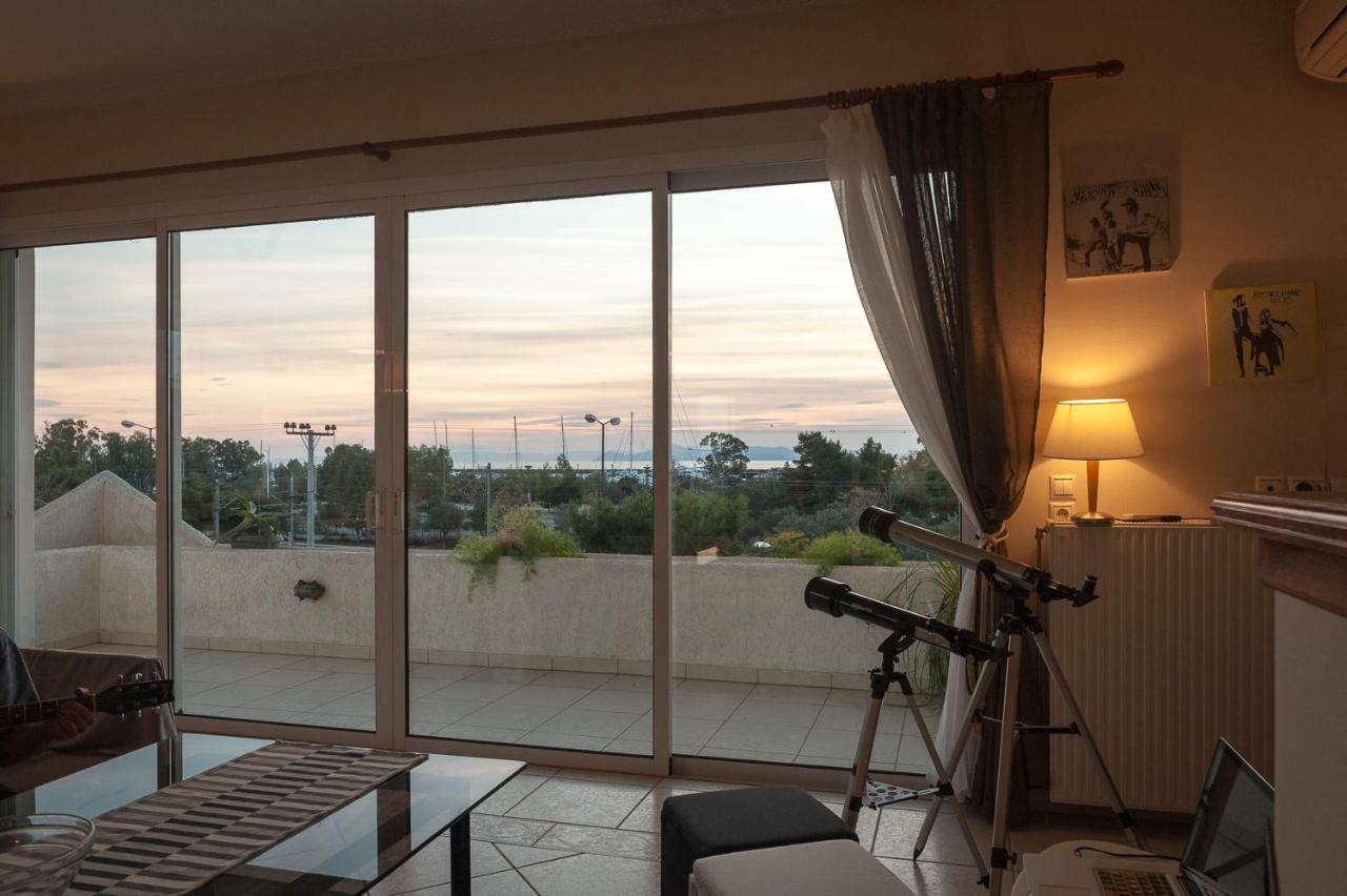 Sunset Sea View Apartment เอเธนส์ ภายนอก รูปภาพ